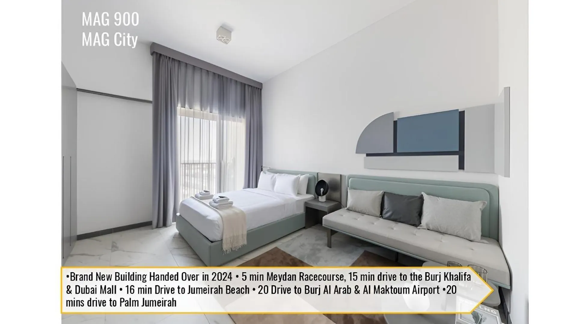 Brand New Studio 15 Mins Drive From Business Bay دبي